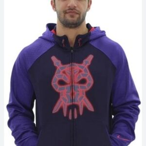 NIKE SZ M UNISEX KOBE BRYANT MAMBA THERMA FIT ZIP UP HOODED JACKET BASKETBALL